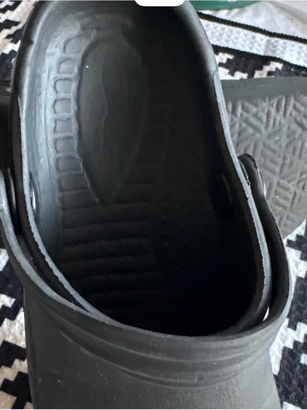 Bogs Men's Black Slip-On Clogs with Heel Strap